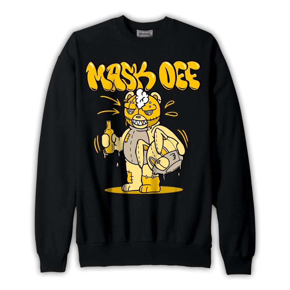 Sweatshirt To match Vivid Sulfur 4s Sweatshirt - Mask Off Hugz Graphic