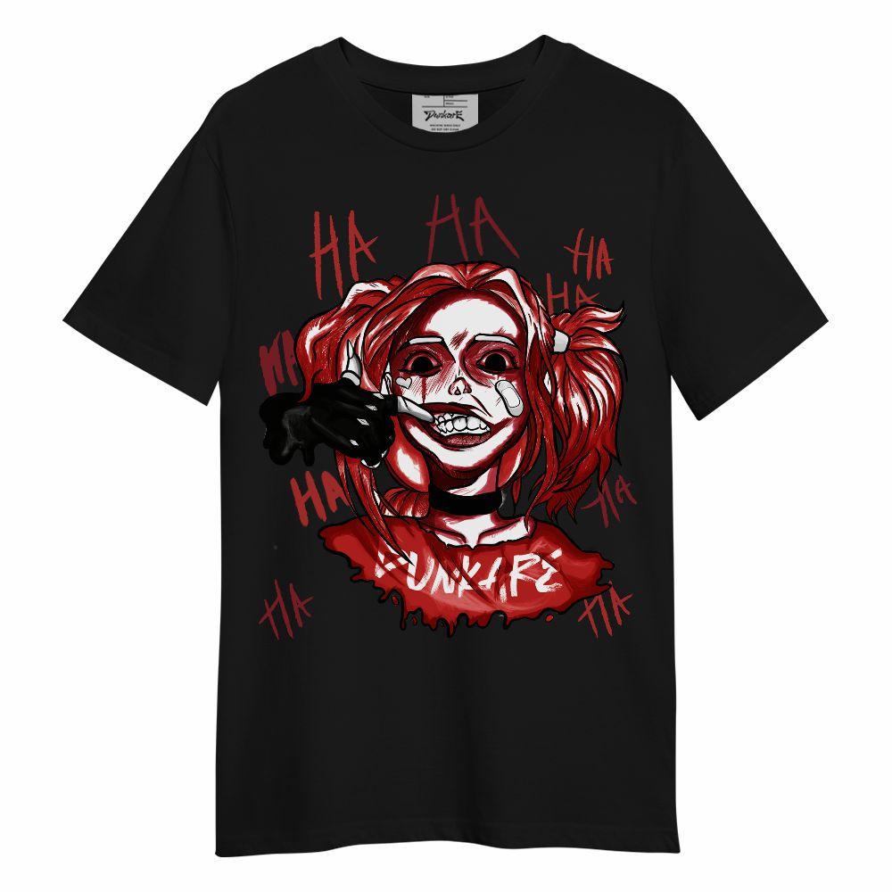 Shirt To Match Bred Reimagined 4s - Bad Girl HAHA Unisex Shirt