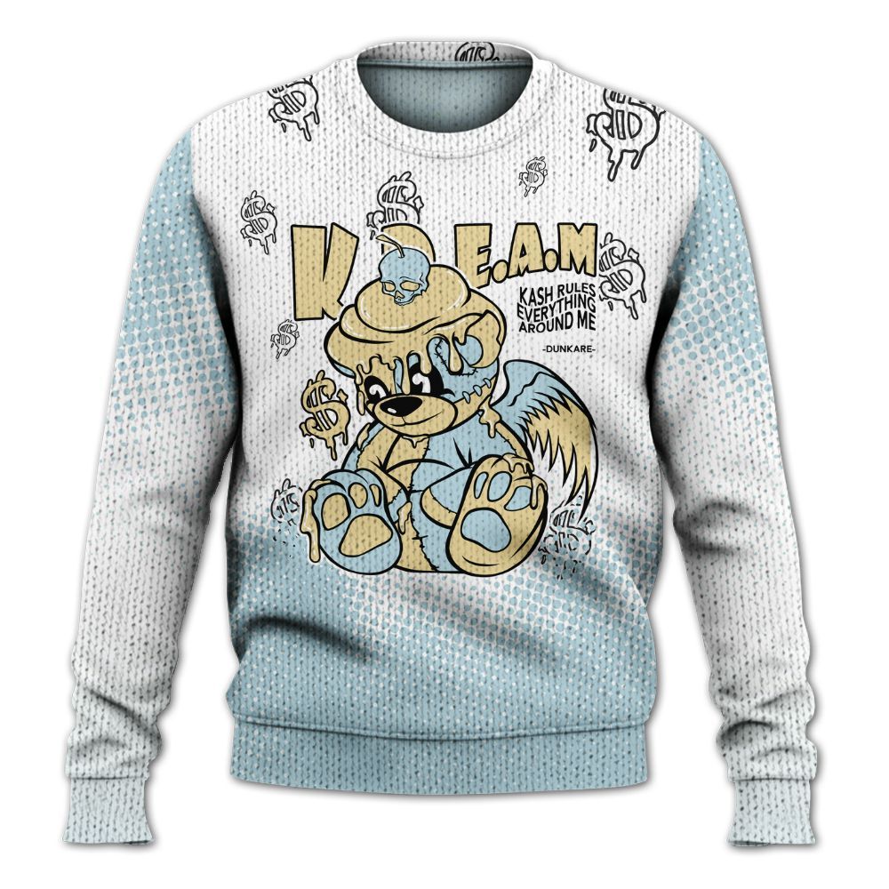 Knitted Sweater To Match Low Year Of The Snake 11s - Loot Bear Unique Drip