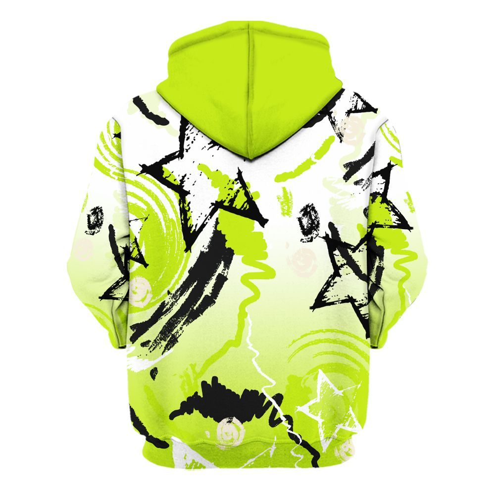 Hoodie To Match GS Black Barely Volt 11s - Grind Shine Later Drip All Over Print