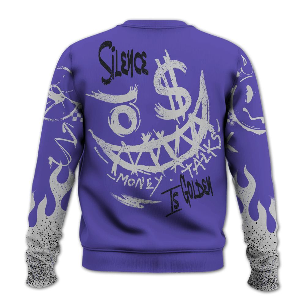 Sweatshirt To Match Retro Concord 5s - Mouth Burning Street Style All Over Print