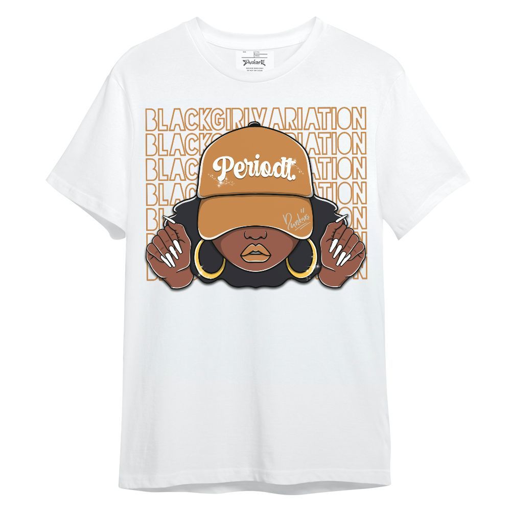 Shirt To Match Dunk Low Nature Wheat Suede - Black Girl Variation Unisex Shirt