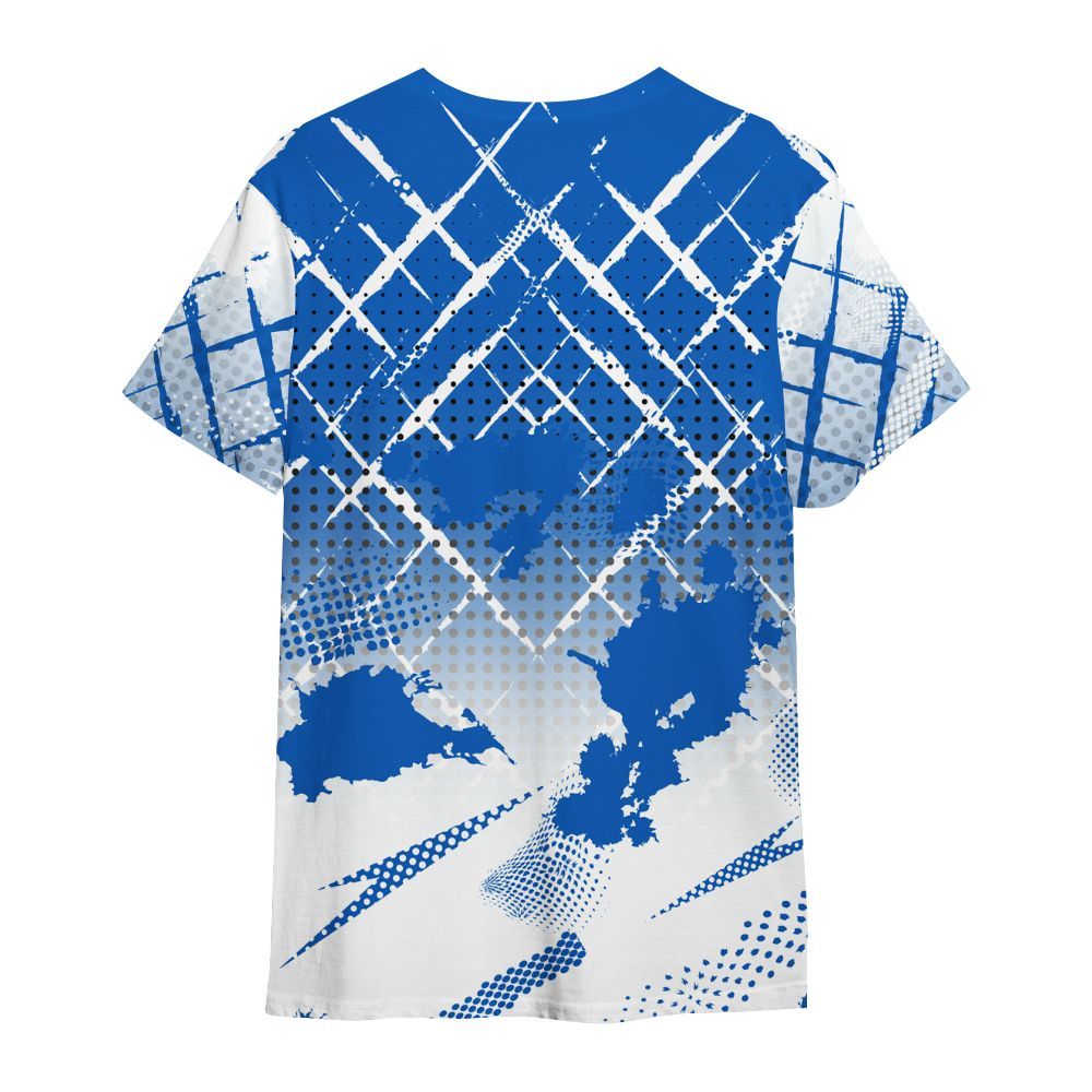 Shirt To Match Kobe 6 Game Royal - Halftone Stand Business Dripping All Over Print