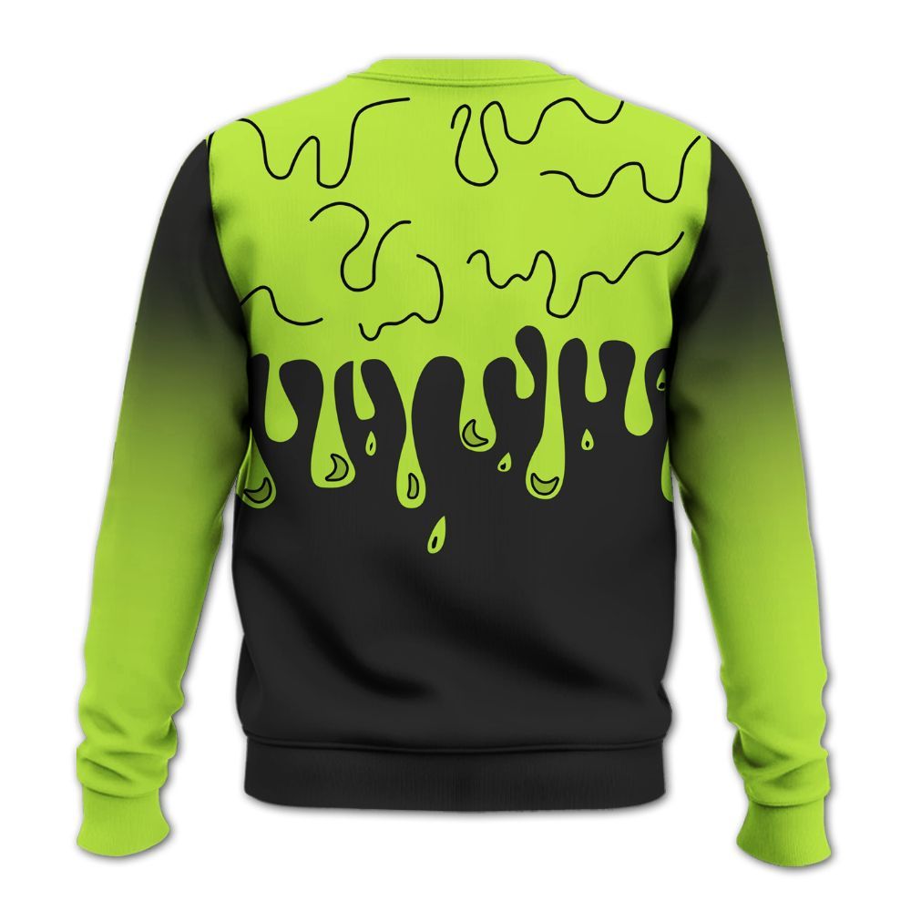 Sweatshirt To Match Air Force 1 Low Dance Volt - Snake Trust No One Drip All Over Print
