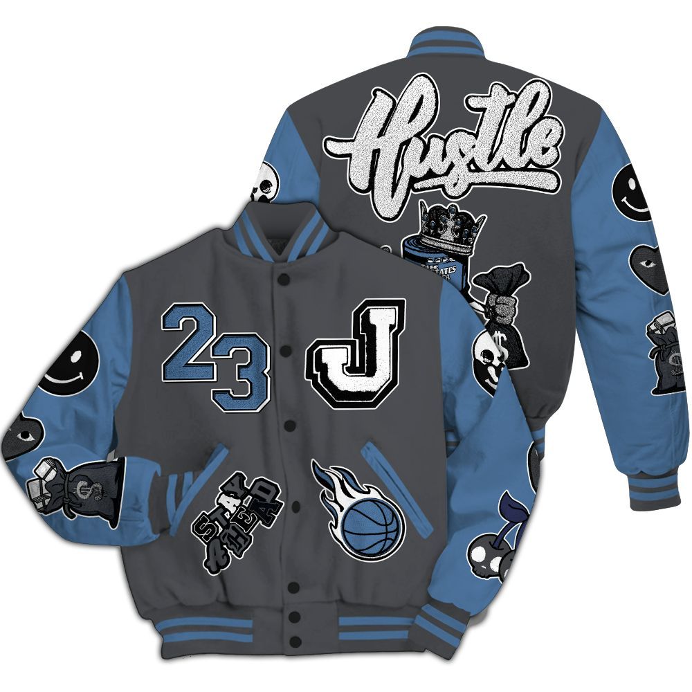 Varsity Jacket To Match Air Max 95 Stash - Hustles Money Number 23 All Over Print