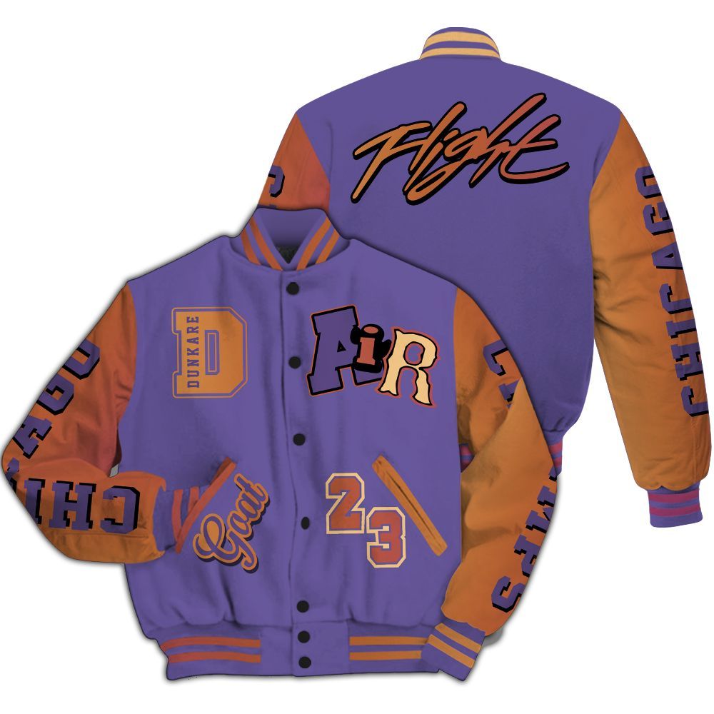 Varsity Jacket To Match Book Sunset 1s - AIR Number 23 GOAT All Over Print