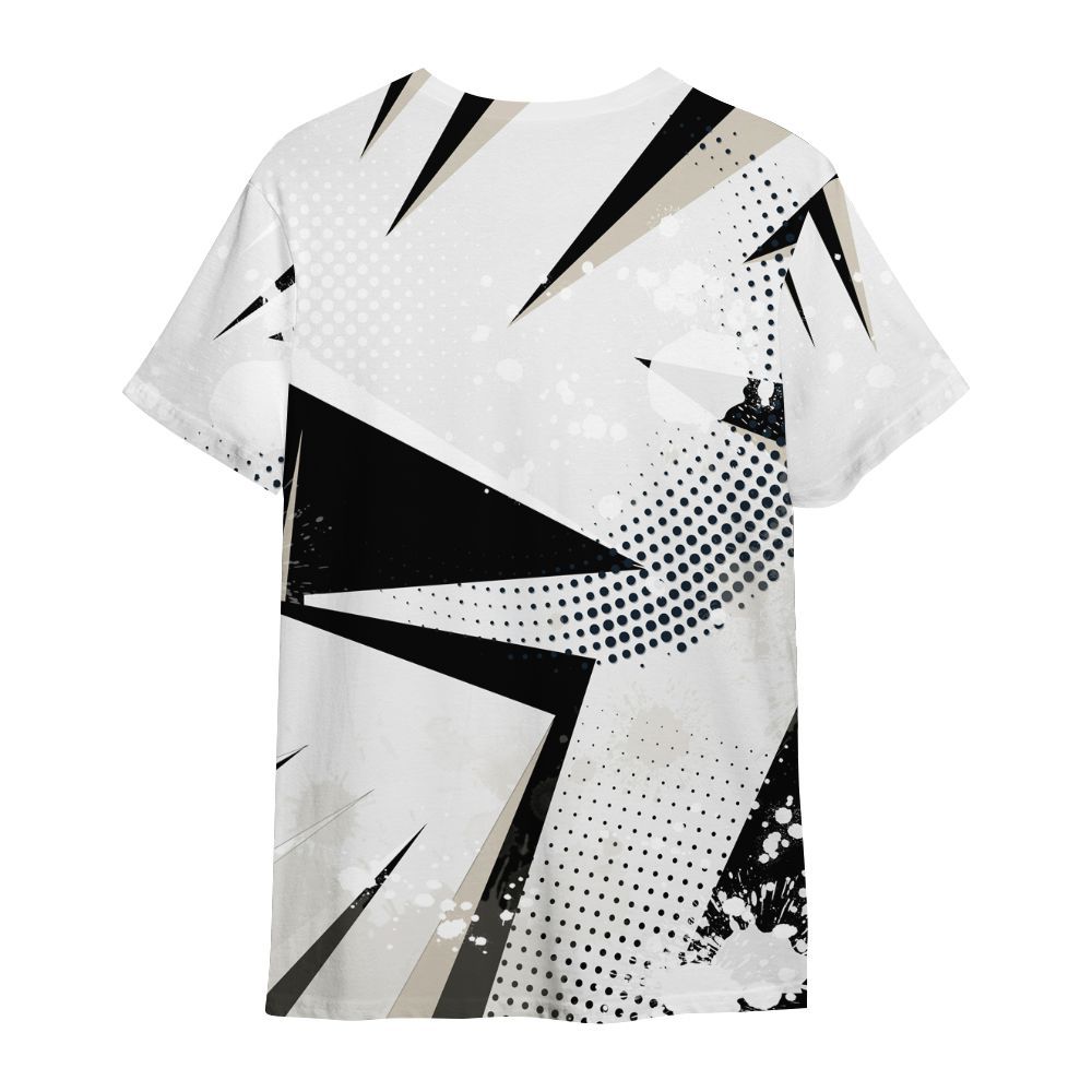 Shirt To Match Retro Reverse Metallic 5s - Poly Trust No One Dripping All Over Print