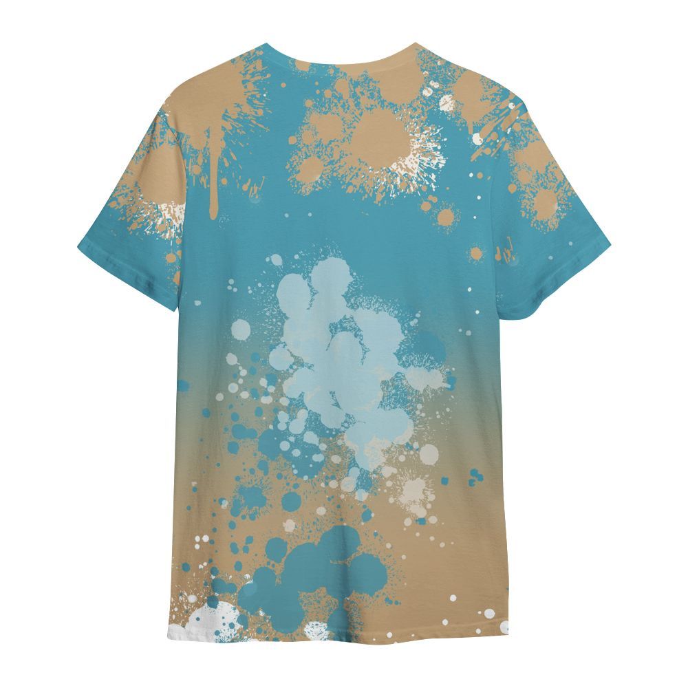 Shirt To Match H-Town 11s - God Blessed Ink Drip All Over Print