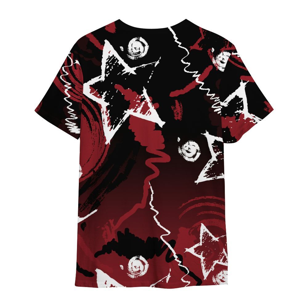 Shirt To Match High Black Toe Reimagined 1s - Grind Shine Later Drip All Over Print