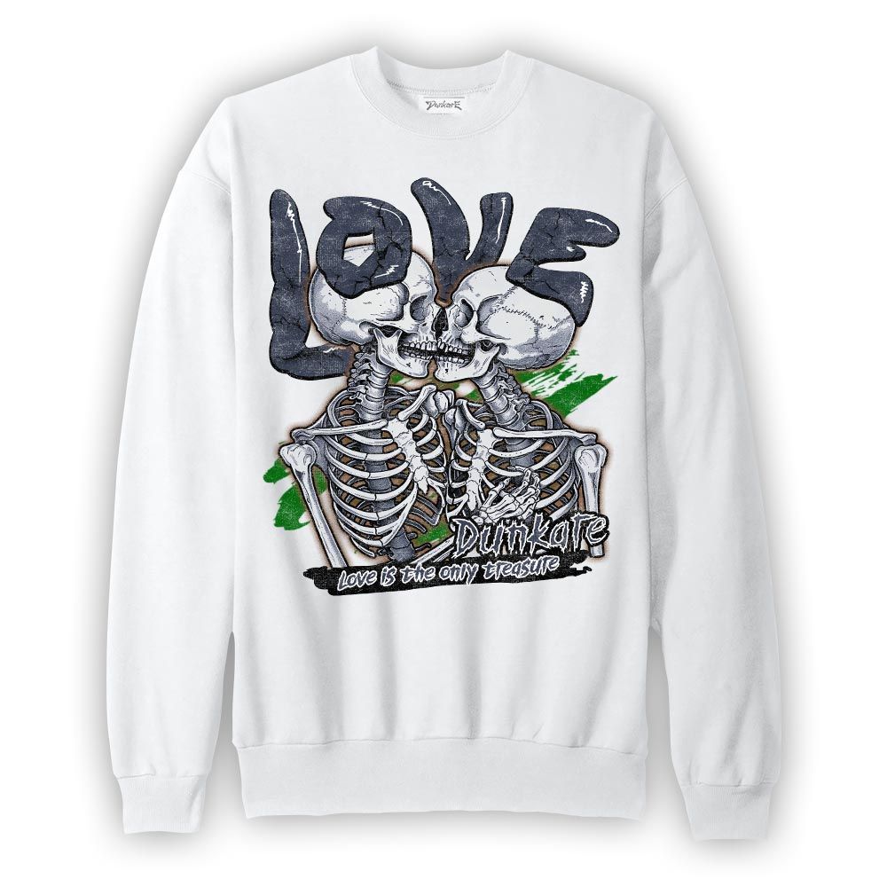 Sweatshirt To match Midnight Navy 13s Sweatshirt - Skull Love Bear Graphic