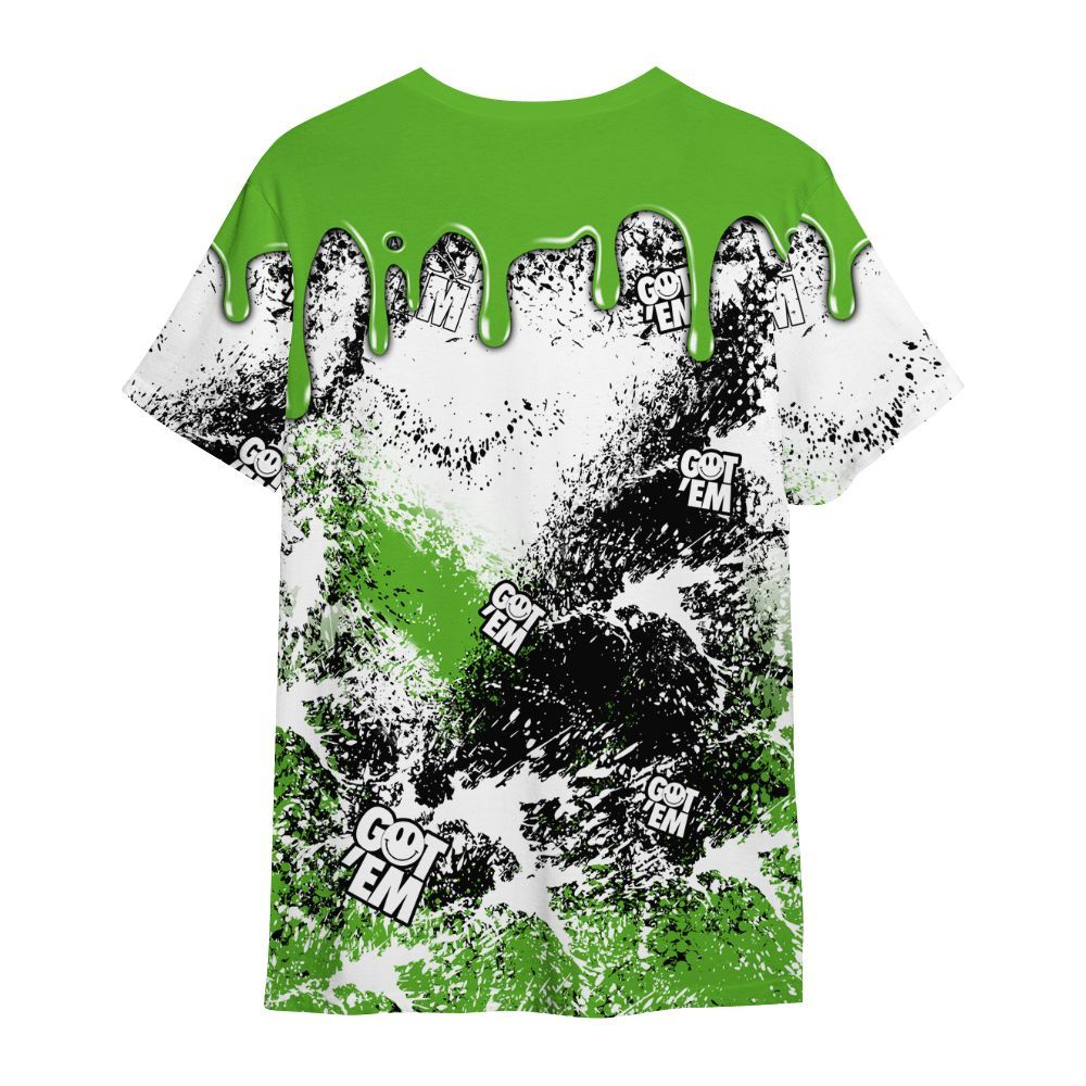 Shirt To Match Air Foamposite One Volt - Dripping 23 Drip All Over Print