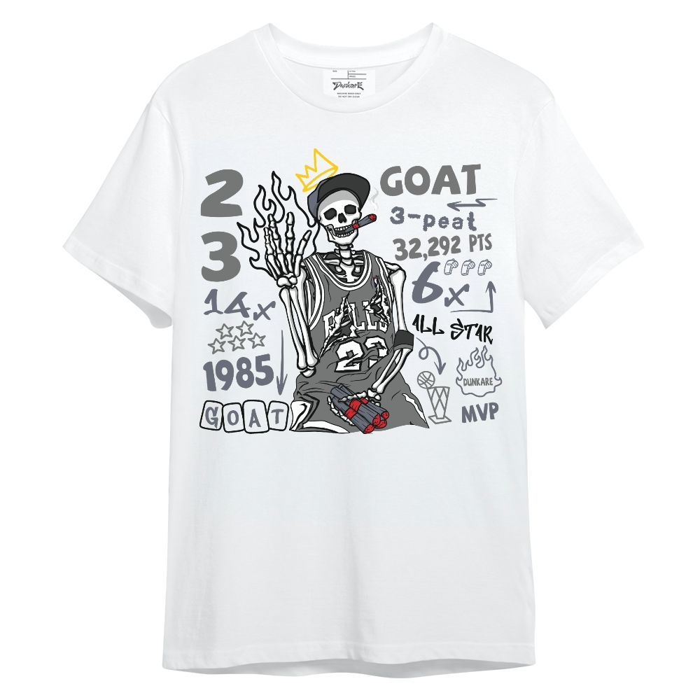Shirt To Match Cool Grey 6s - Number 23 G.0.A.T Streetwear Unisex Shirt