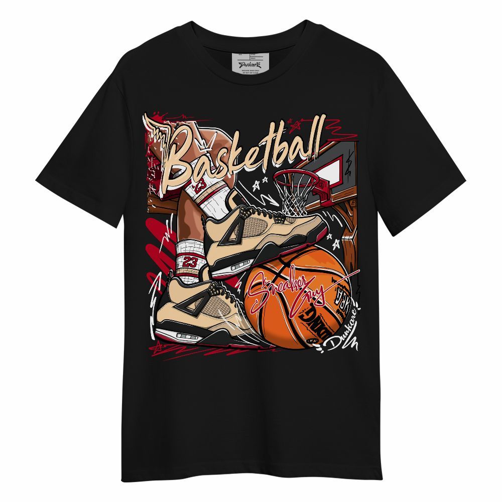 Shirt To Match Retro Pizza GS 4s - Sneaker Guy Basketball Graphic