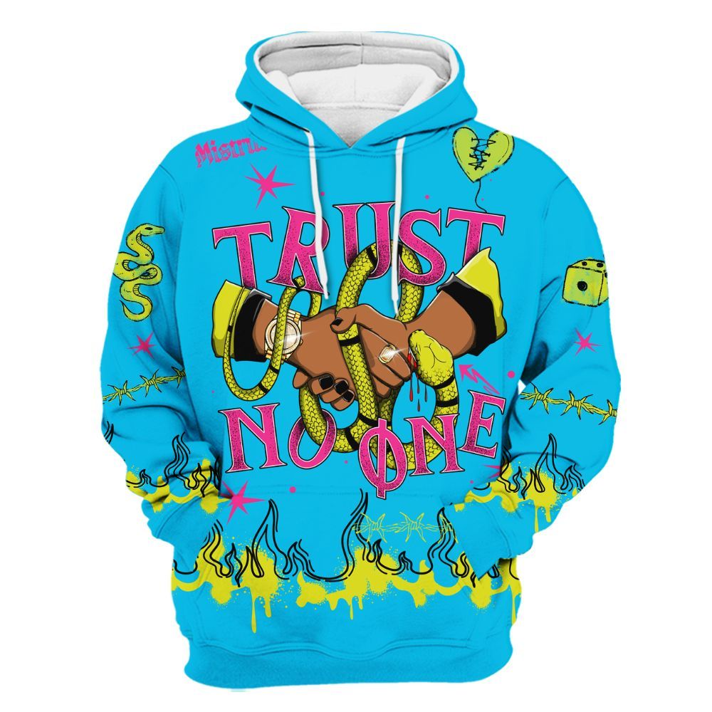 Hoodie To Match Tokyo Nights Stewie 3s - Trust No One Snake-Bite Doodle Crayon All Over Print