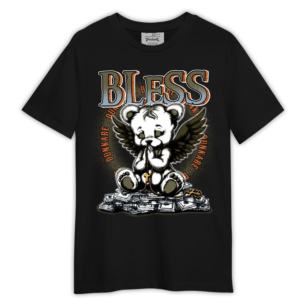 Shirt To Match Olive 5s - Bless Bear Angel Shirt Outfit Olive 5s 1305 HDT