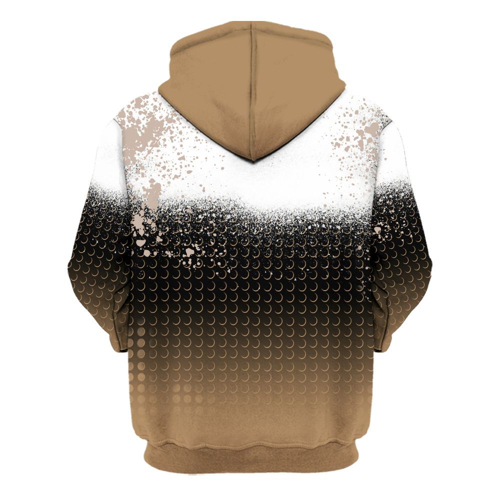 Hoodie To Match Kobe 4 Gold Medal - Halftone Time Is Money All Over Print