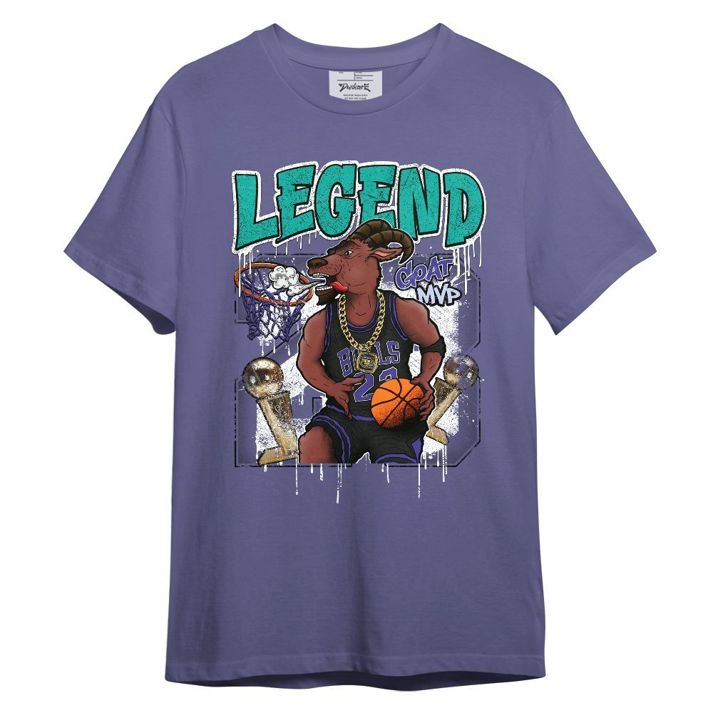 Shirt To Match Retro Grape 5s - 23 Goat JD Graffiti Graphic