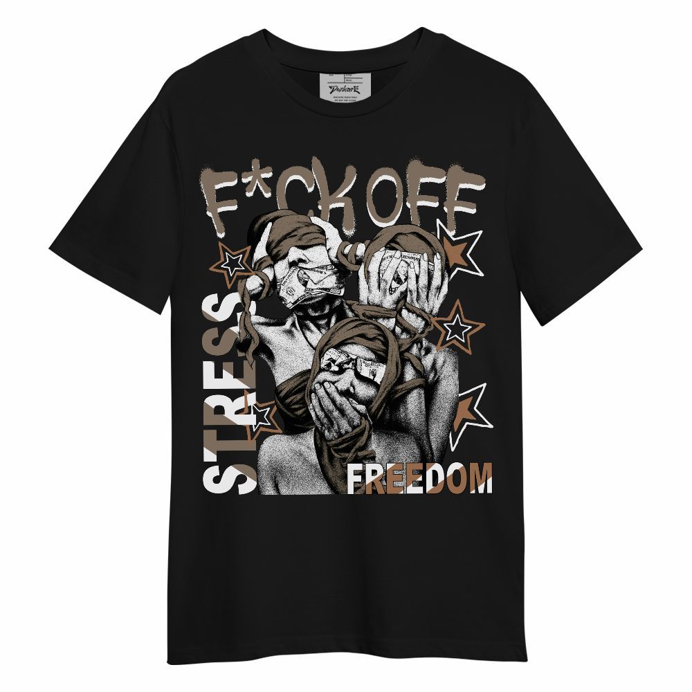 Shirt To Match Air Max Rocky Distressed - Fck Off Stress Freedom Unisex Shirt