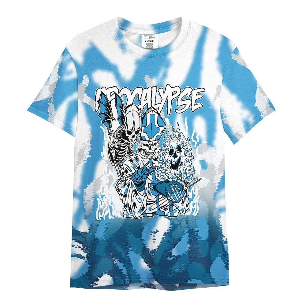 Shirt To Match Powder Blue 9s - Apocalypse Skeleton Burn Shirt Unisex