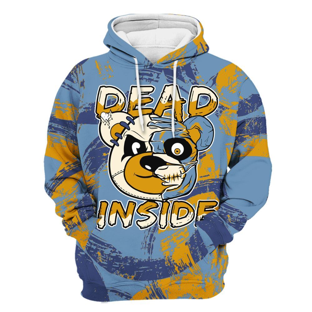 Hoodie To Match High OG First In Flight 1s - Lifeless Bear Circle Slpash All Over Print