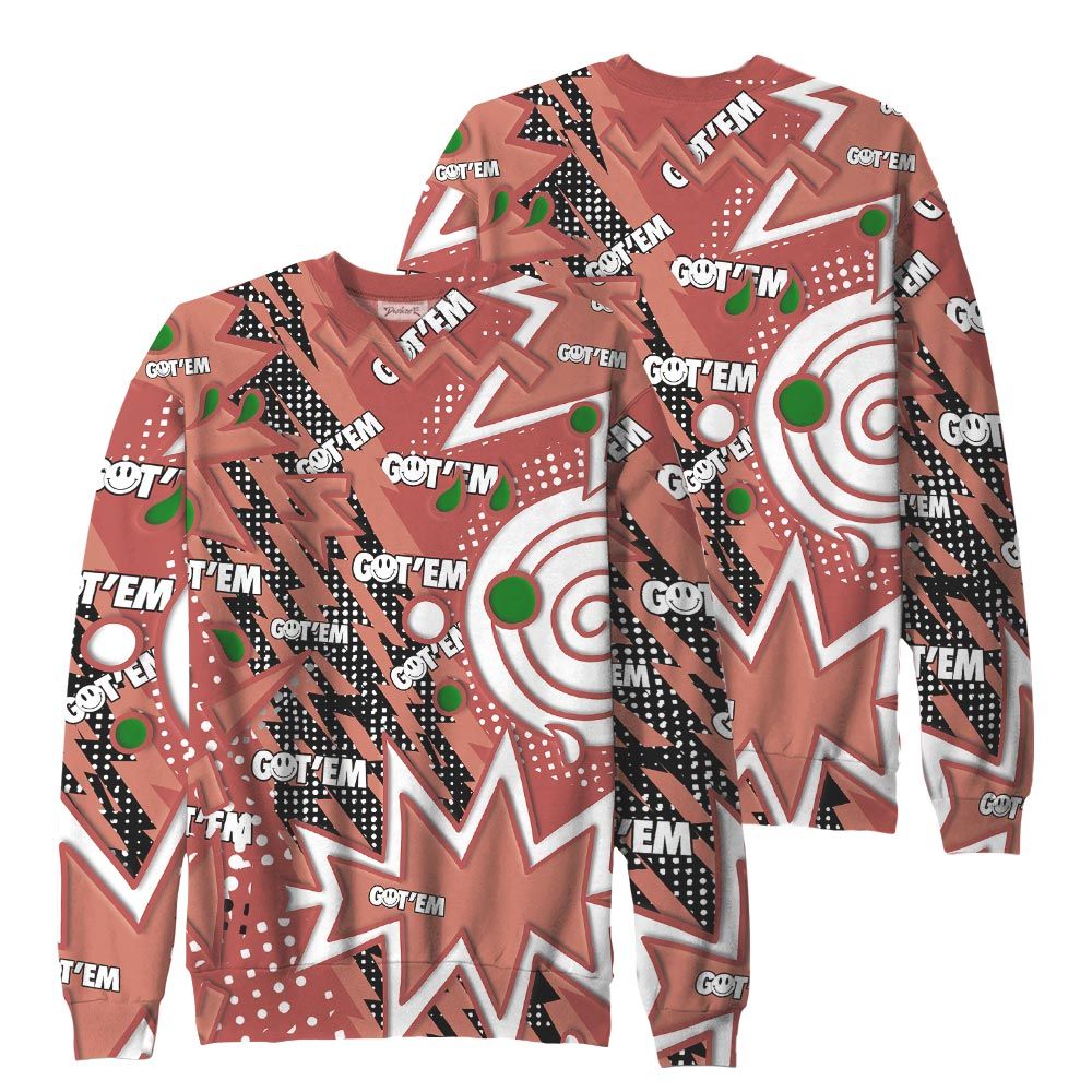 Sweatshirt To Match, Dune Red 13s Sweatshirt, Retro Vintage 90s Sweatshirt Outfit 903 NCT