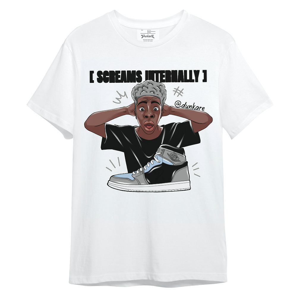 Shirt To Match Black Chrome 6s - Scream Internally Unisex Shirt