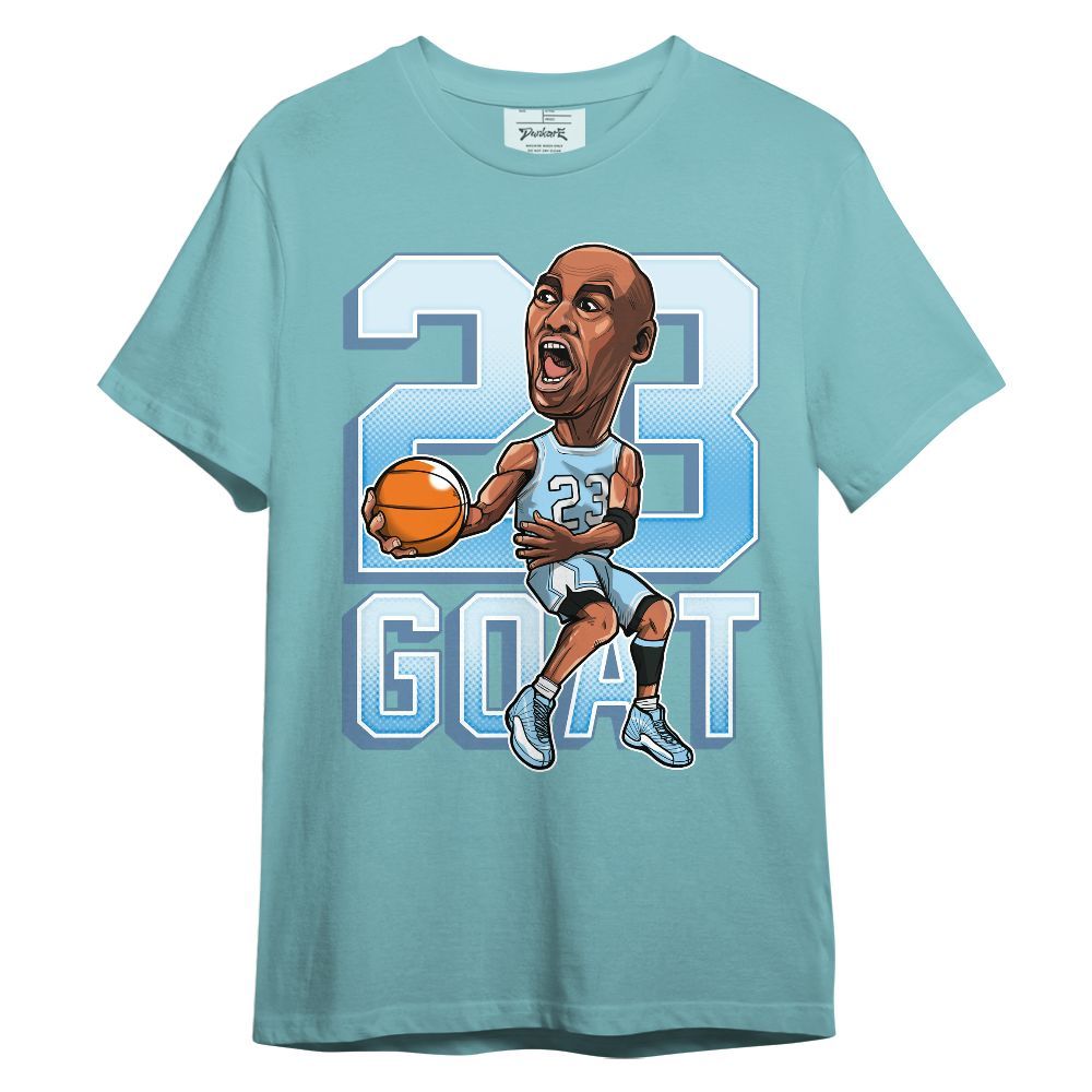 Shirt To Match Legend Blue 11s - Legend G.O.A.T Basketball Shirt Graphic Unisex Shirt