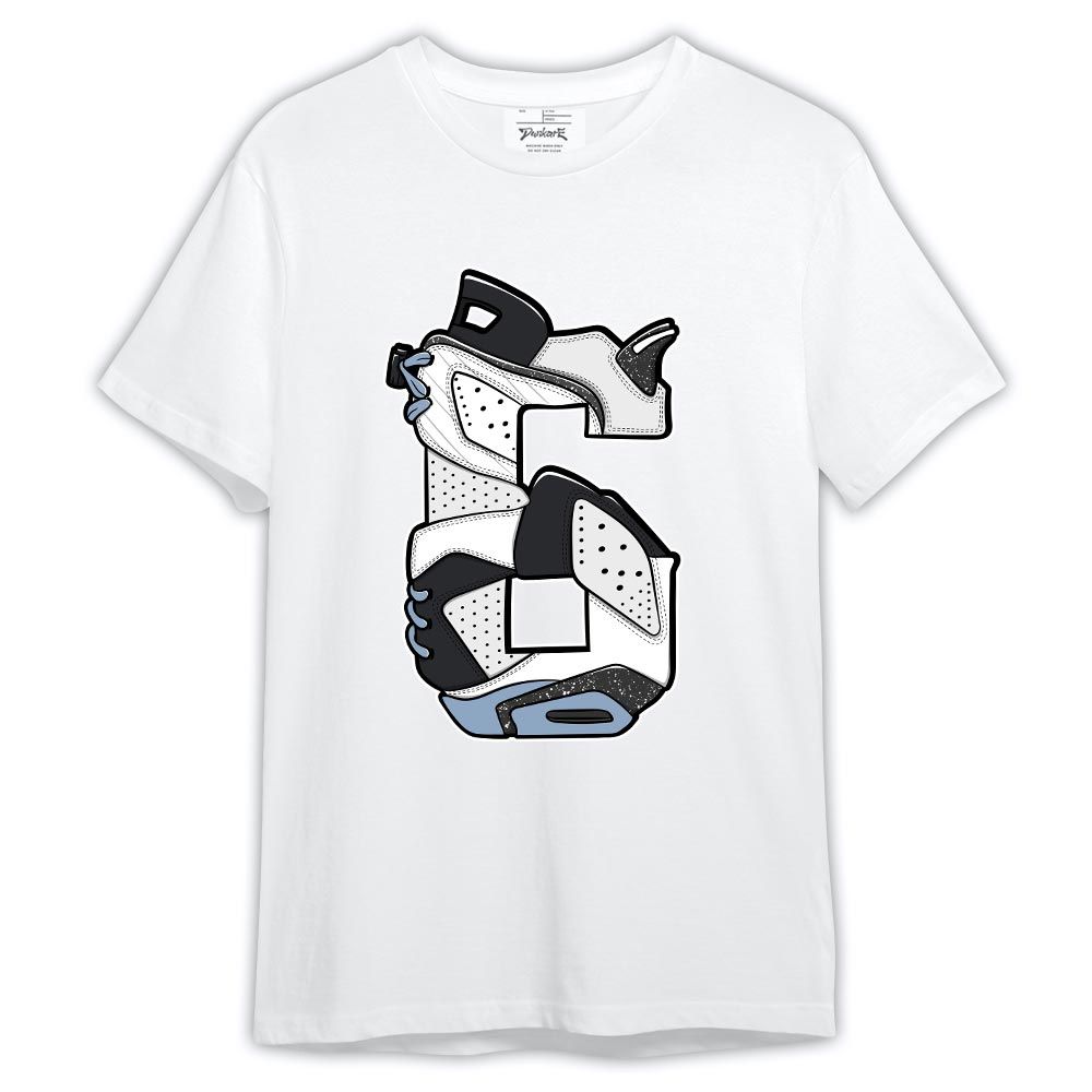 Shirt To Match Reverse Black White 6s - Number 6s Shirt Outfit