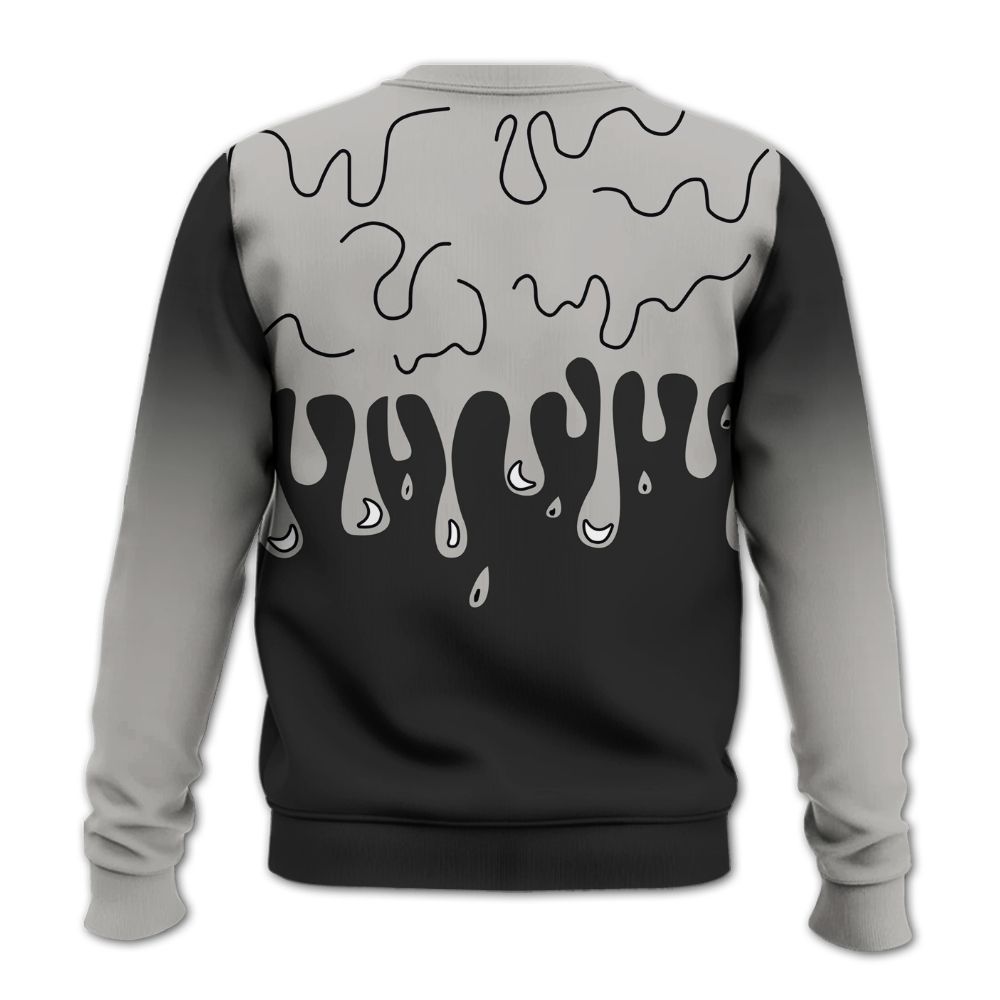 Sweatshirt To Match Low OG Phantom 1s - Snake Trust No One Drip All Over Print