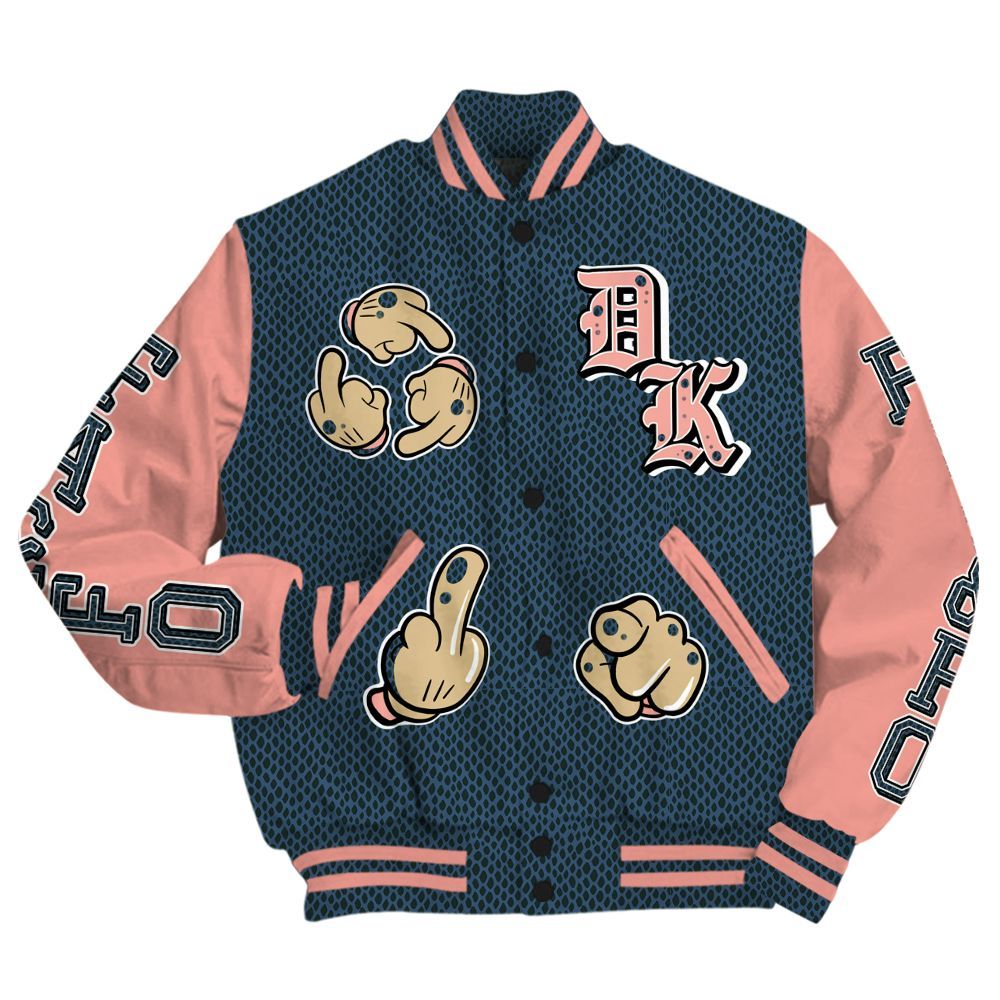 Varsity Jacket To Match Lebron XXI GS Olympic - F Around Find Out Graphic All Over Print