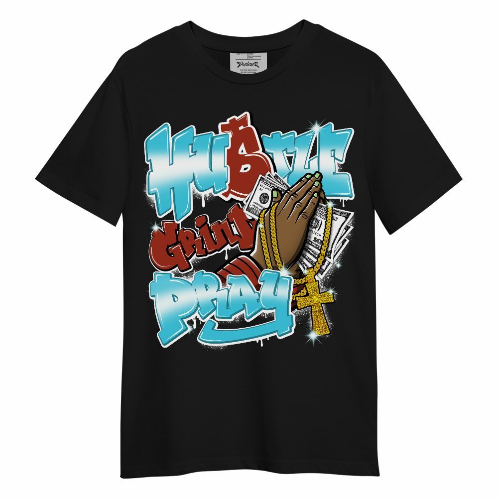 Shirt To Match SB Dunk Di'Orr Greenwood - Hustle, Money Pray Streetwear Unisex Shirt
