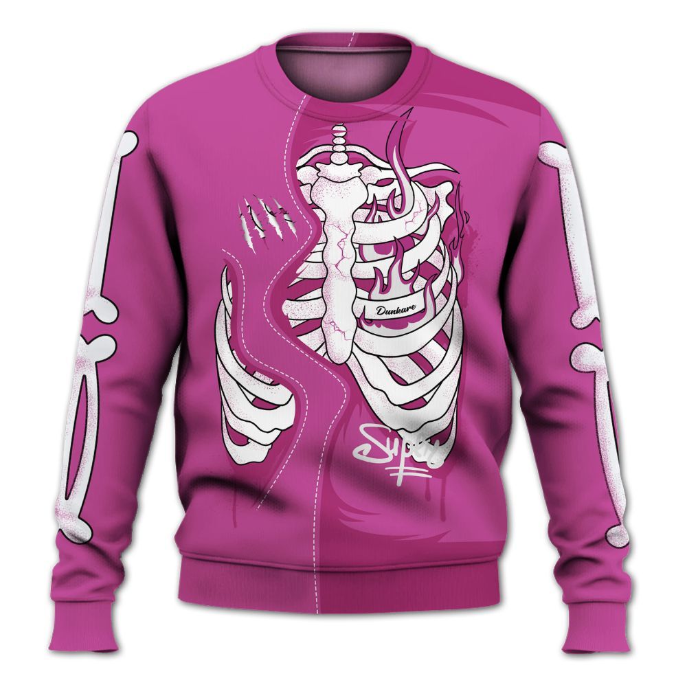 Sweatshirt To Match Dunk Low Active Fuchsia - It's The Kick For Me All Over Print