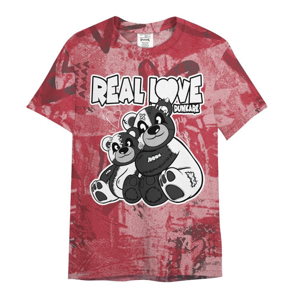 Shirt To Match Black Toe 14s - Sincere Fondness Bear All Over Print