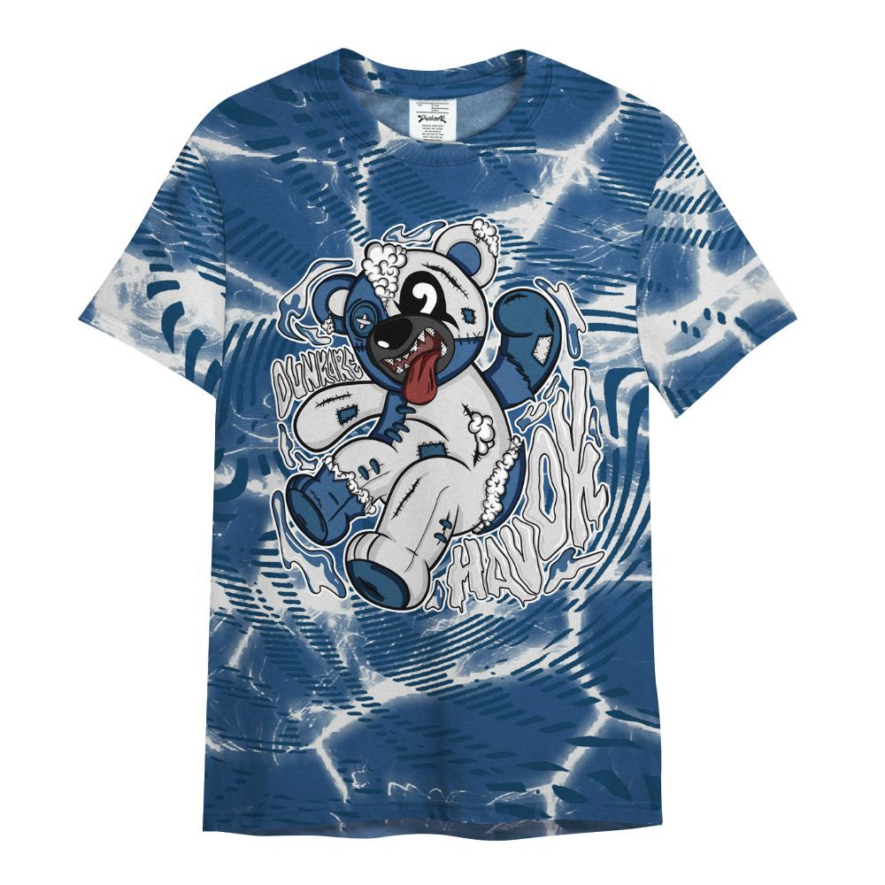 Dunkare High OG Midnight Navy 1s Shirt - Havok Bear All Over Print Unisex Shirt