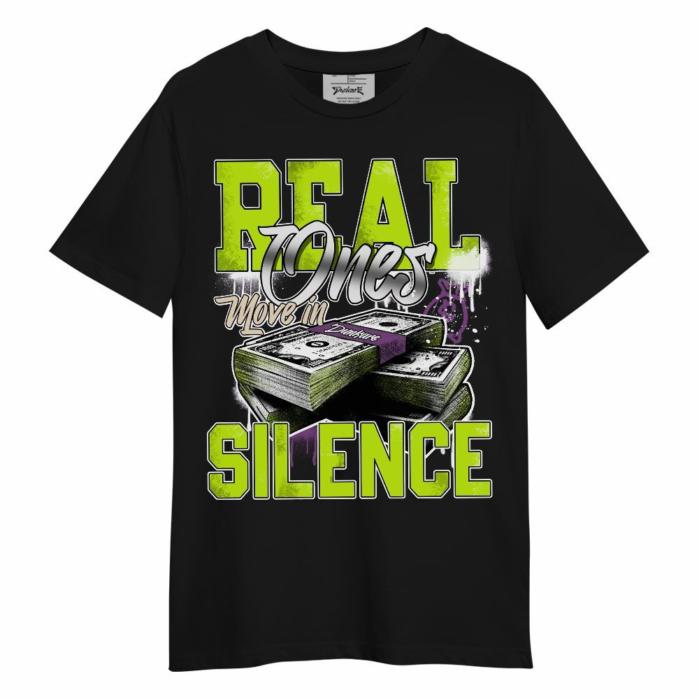 Shirt To Match GS Black Barely Volt 11s - Move In Silence Money Graphic