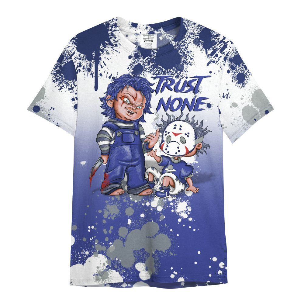 Shirt To Match Shox TL Royal - Trust No One Scary All Over Print