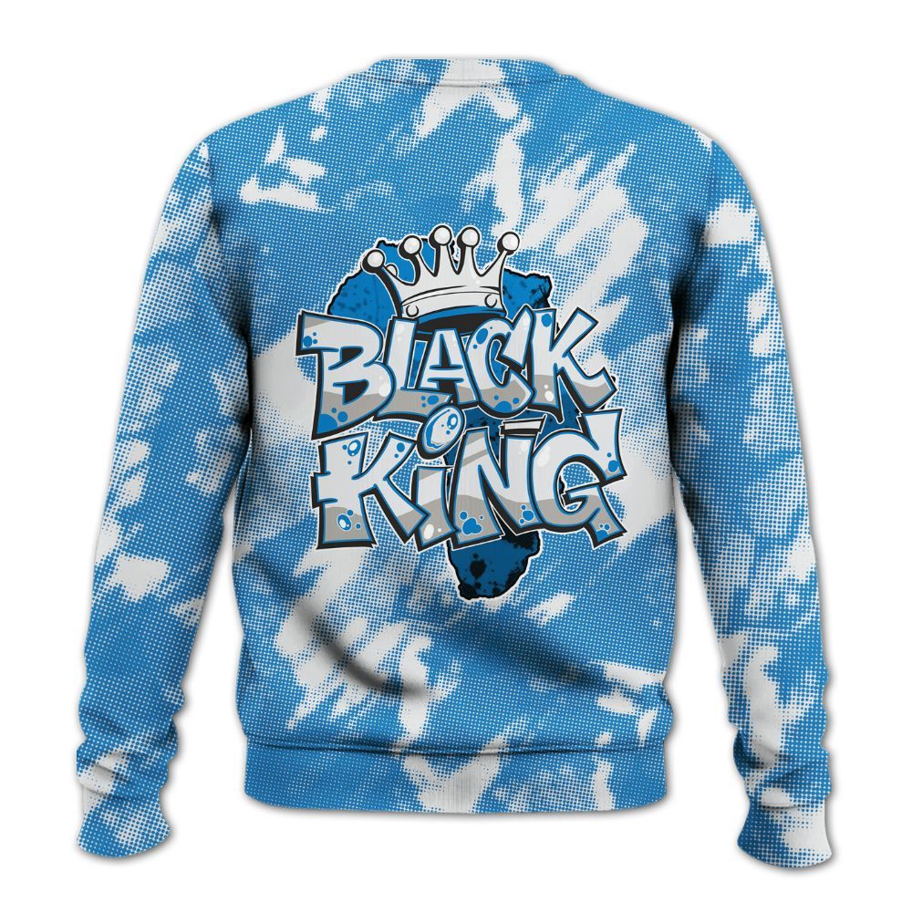 Sweatshirt To Match Industrial Blue 4s - B-King Shirt Unisex Oufit All Over Print