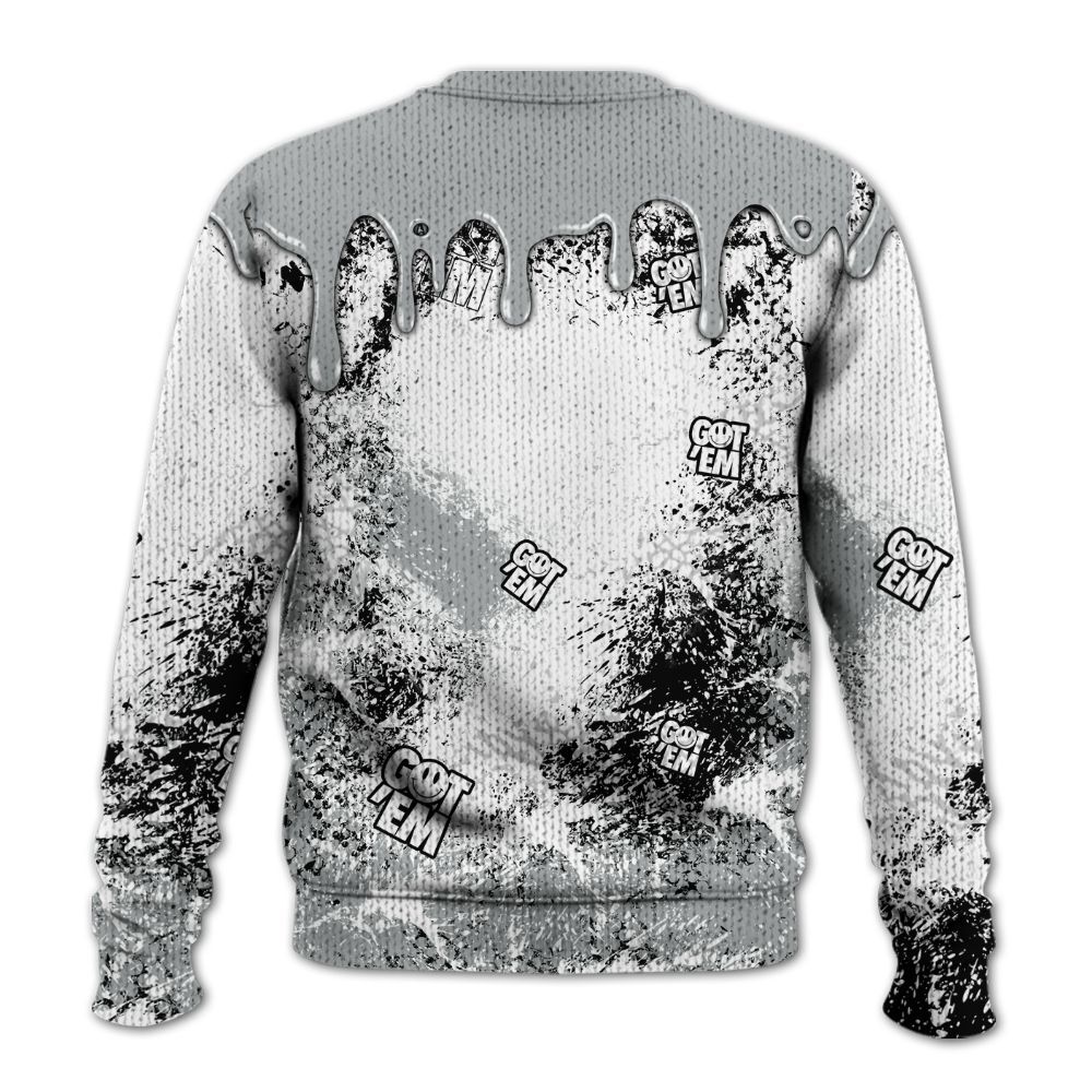 Sweater To Match Retro Pure Money 3s - Dripping 23 Drip Graphic