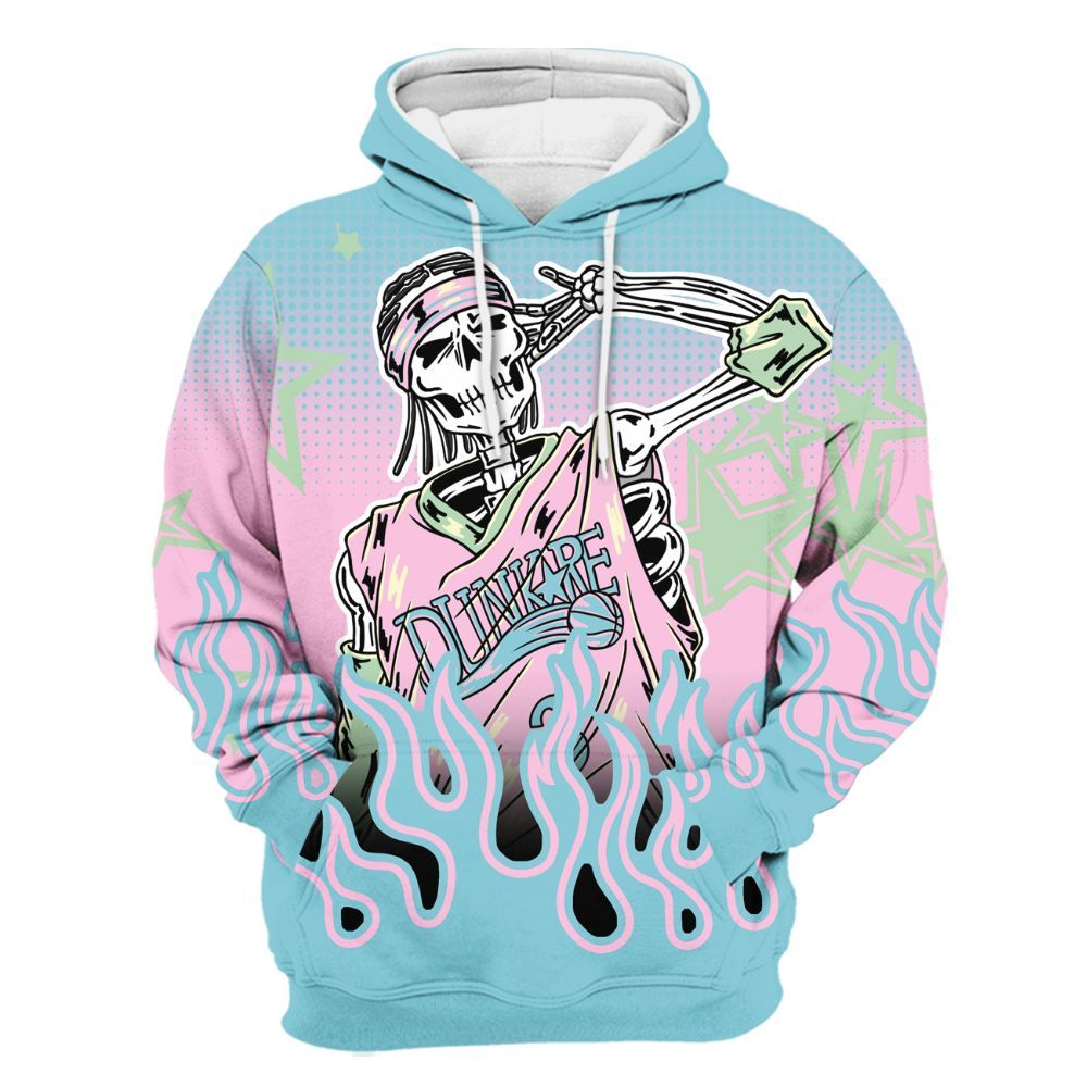 Hoodie To Match SB Dunk Low Visty - Allen Answer Unique Fire Custom Name All Over Print