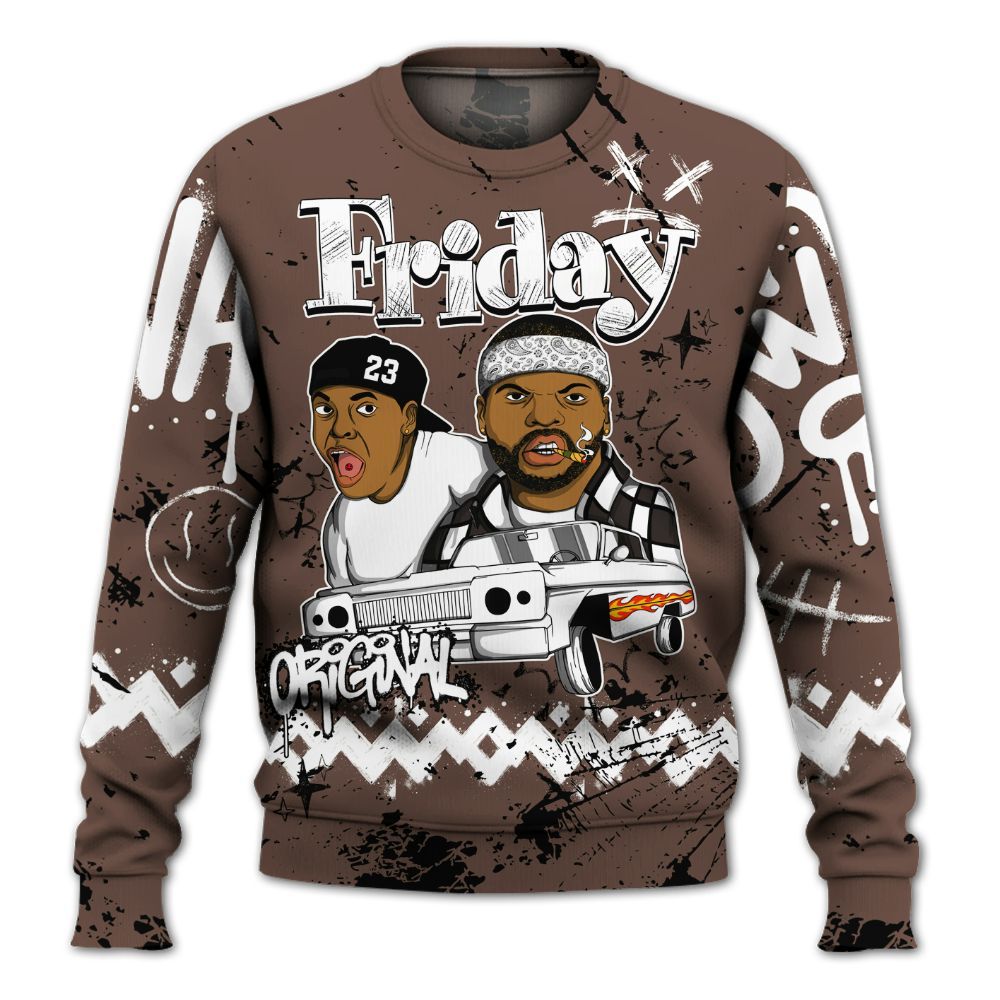 Sweatshirt To Match Air Force 1 Low Escape - Friday Sneaker Crayon All Over Print