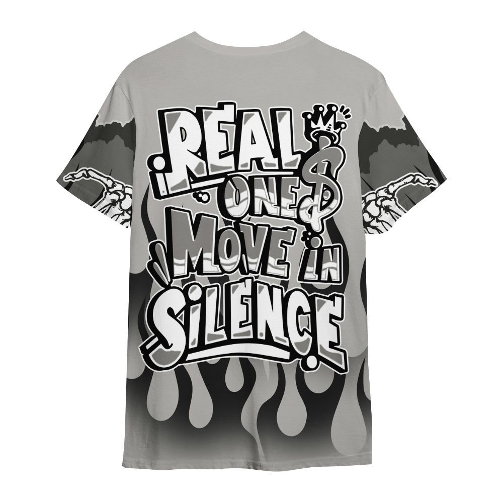Shirt To Match Low OG Phantom 1s - Ones Move In Silence Graphic Trapped All Over Print
