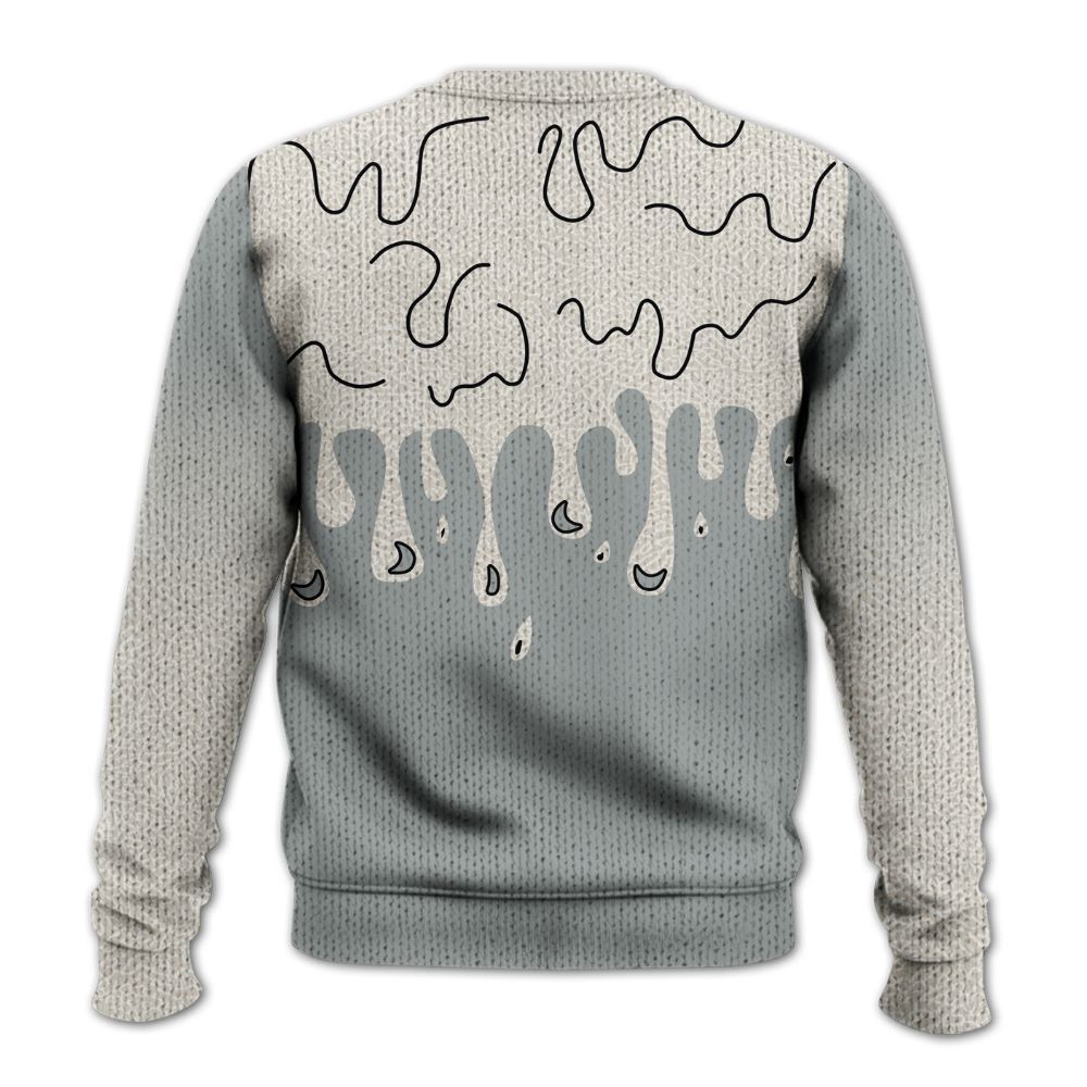 Sweater To Match Retro Pure Money 3s - Trust No One Drip Graphic