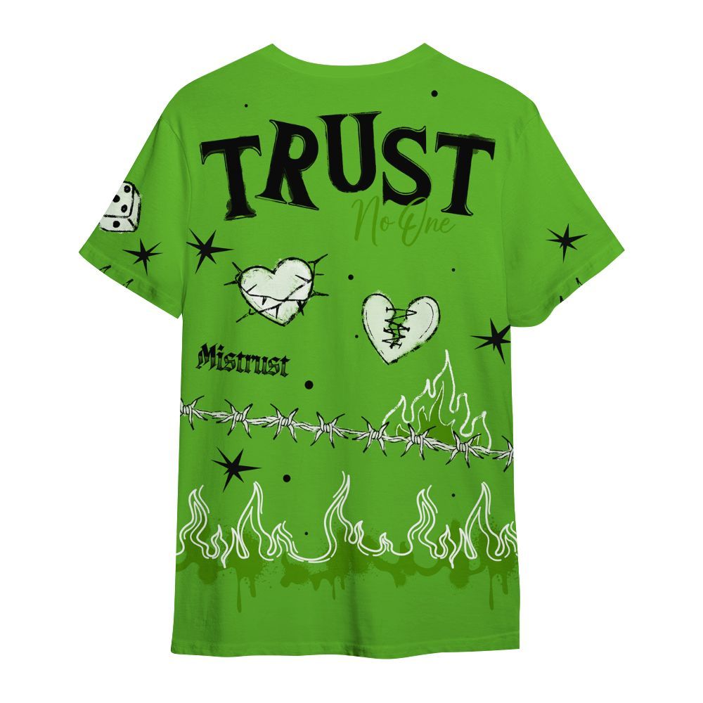 Shirt To Match Air Foamposite One Volt - Trust No One Snake-Bite Doodle Crayon All Over Print