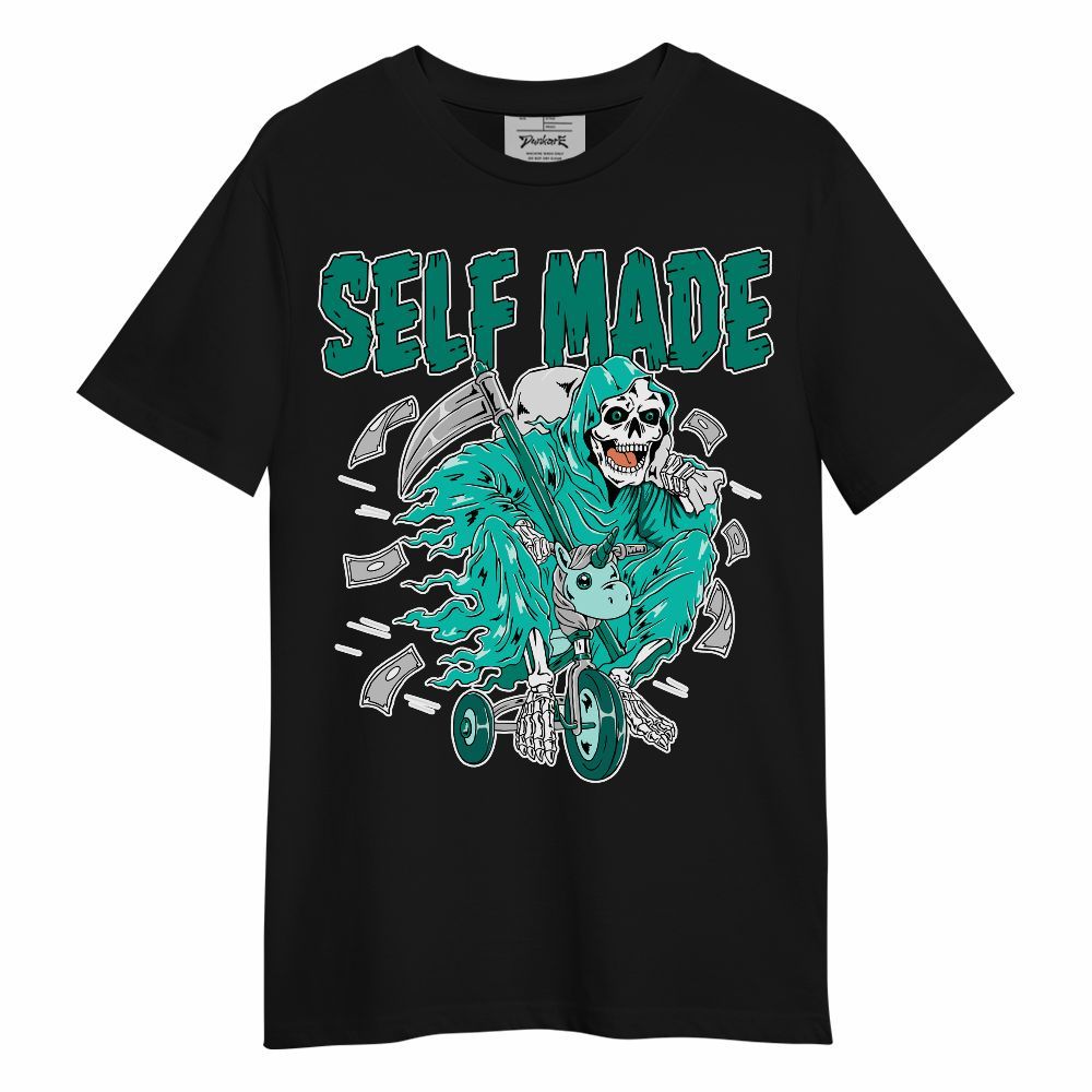 Shirt To Match Dunk Low Clear Jade - Self Make Skeleton Unisex Shirt