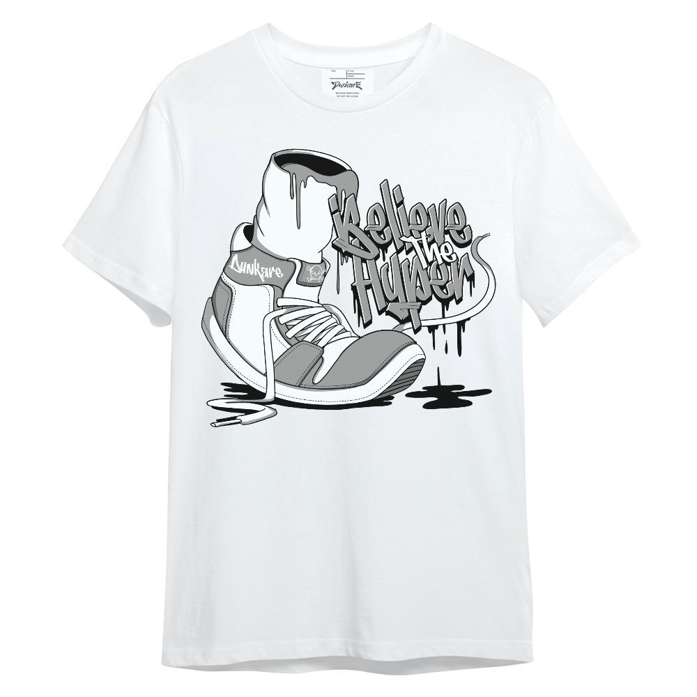 Shirt To Match Black Wolf Grey 12s - Believe The Hyper Unisex Shirt