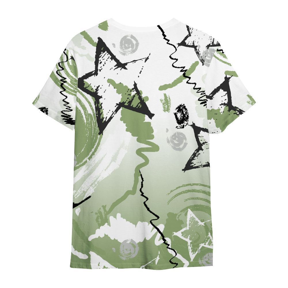 Shirt To Match Oil Green 4s - Grind Shine Later Drip All Over Print