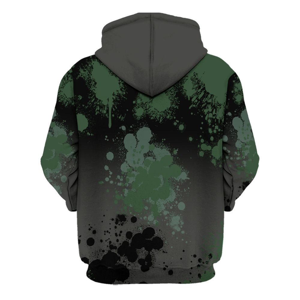Hoodie To Match Dunk Low Skateboards Black - God Blessed Ink Drip All Over Print
