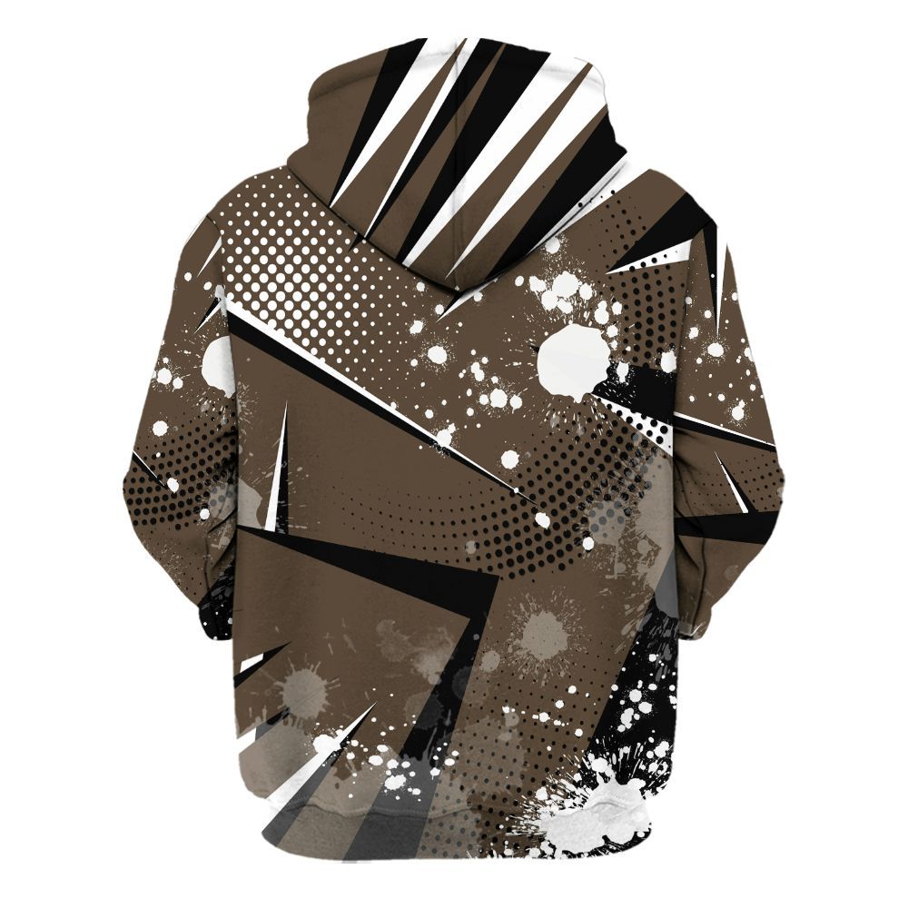 Hoodie To Match Palomino 1s - Poly Trust No One Dripping All Over Print