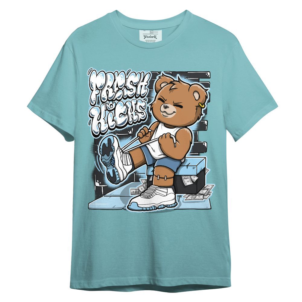 Shirt To Match Legend Blue 11s - Fresh Kicks Street Bear Graphic