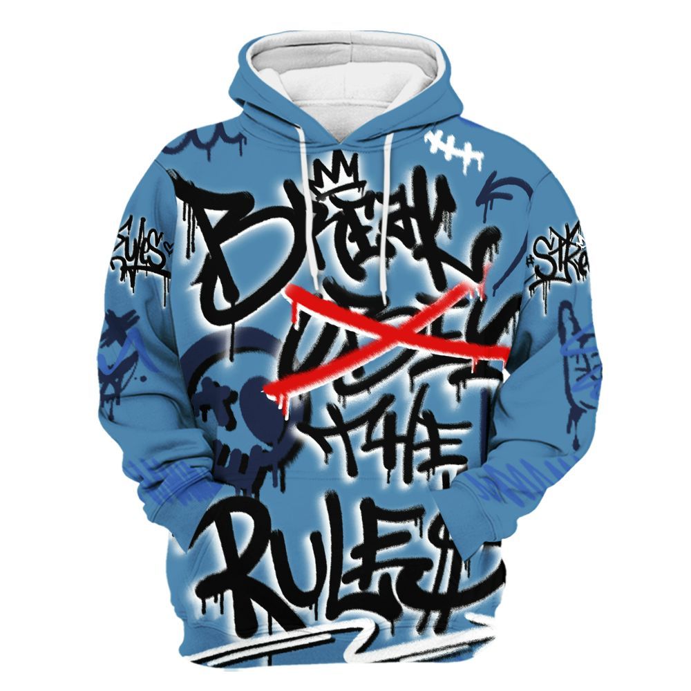 Hoodie To Match Air Force 1 Stash - Break Rules Streetwear All Over Print